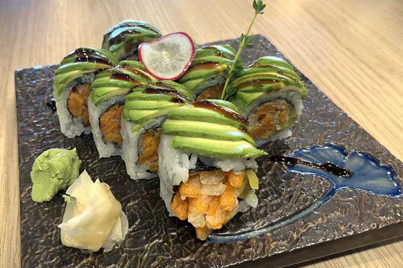 Yam + Oshinko + Avocado Roll
